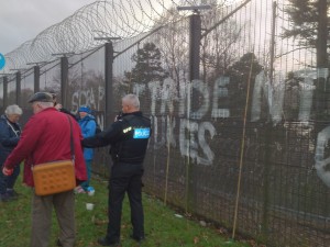 trident nukes fence