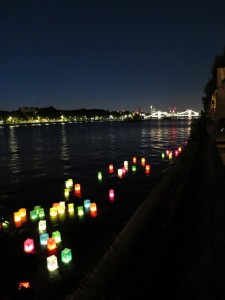 22 Floating lanterns